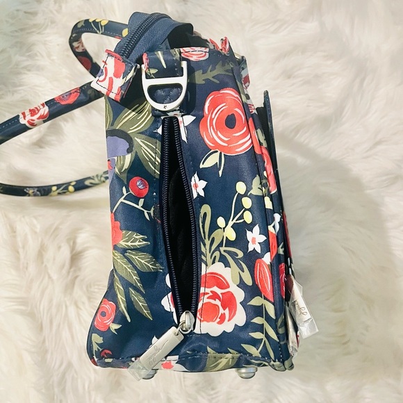 Ju-Ju-Be Be Sassy Navy Floral Organizational Satchel Bag (Midnight Posy) - Picture 6 of 9